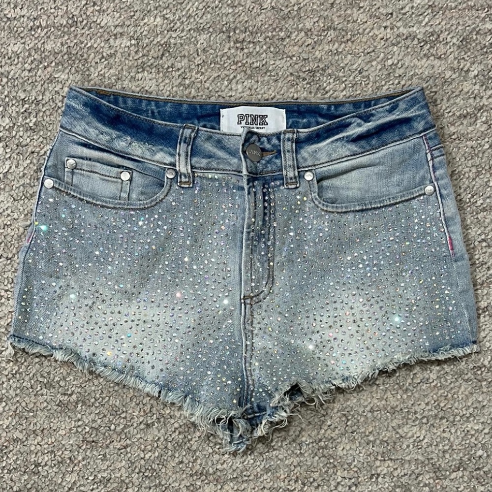Rhinestones shorts